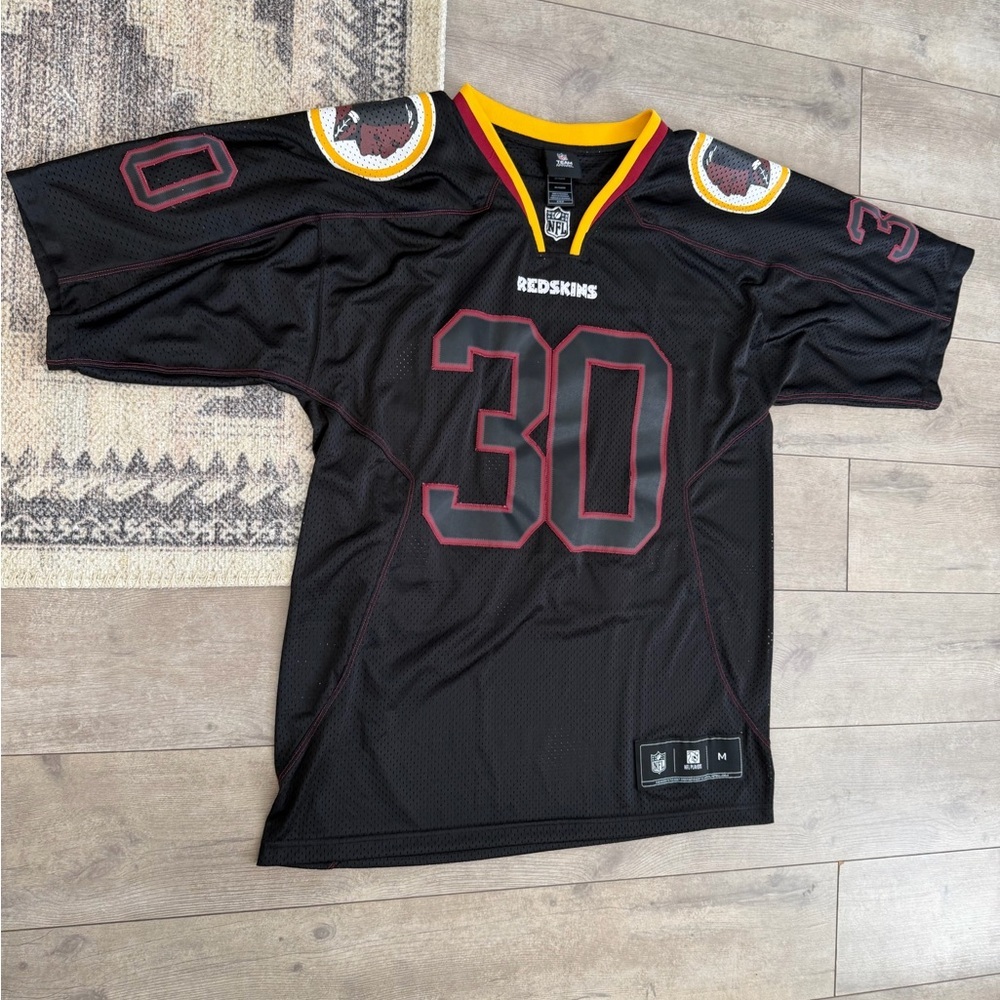 RARE Vintage Reebok NFL Washington Redskins LaRon Landry #30 Jersey Size Medium - Picture 9 of 15